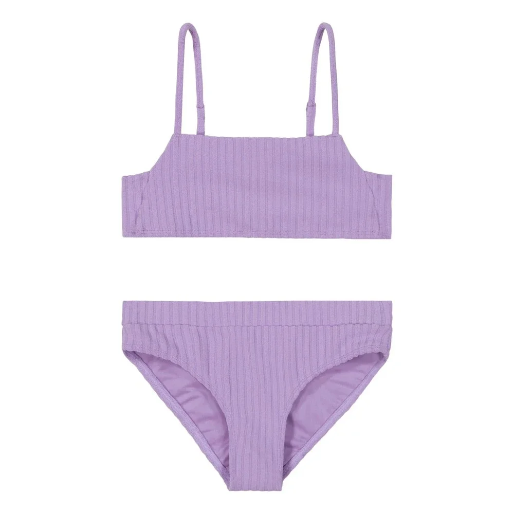 Billabong Girls Two-Piece Bikini Swimsuit Set UPF 50+ Quick-Dry Bathing Suit 8